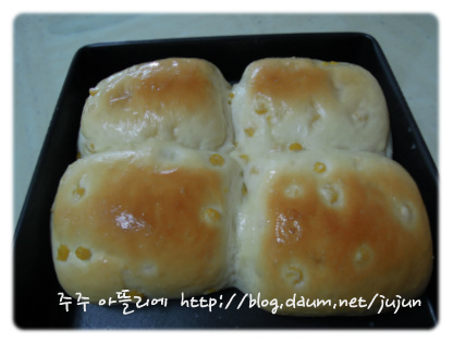 노버터 옥수수 식빵 만들기~