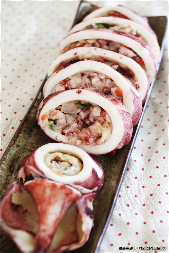 맛있는 오징어 순대 만드는 법