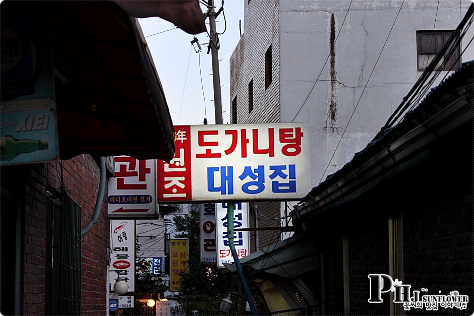 서대문맛집/독립문맛집-50년전통의 진한 도가니 맛집을 찾아가다-대성집