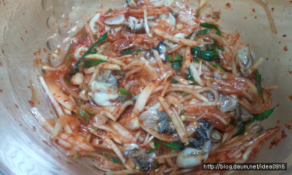굴 보쌈