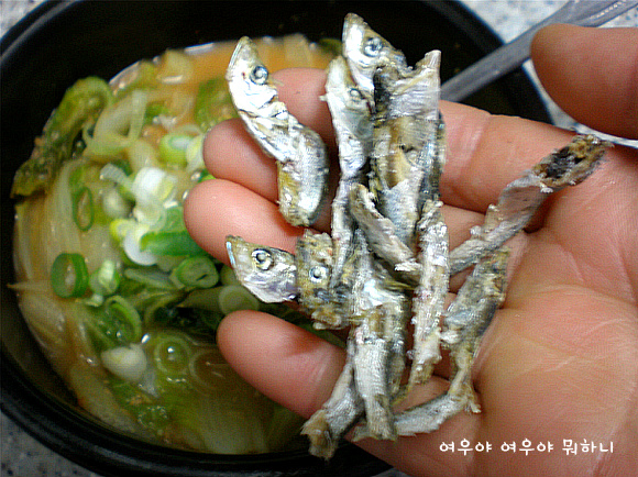 간단하게 만들어 먹는 시골밥상-봄동 시래기 조림^^