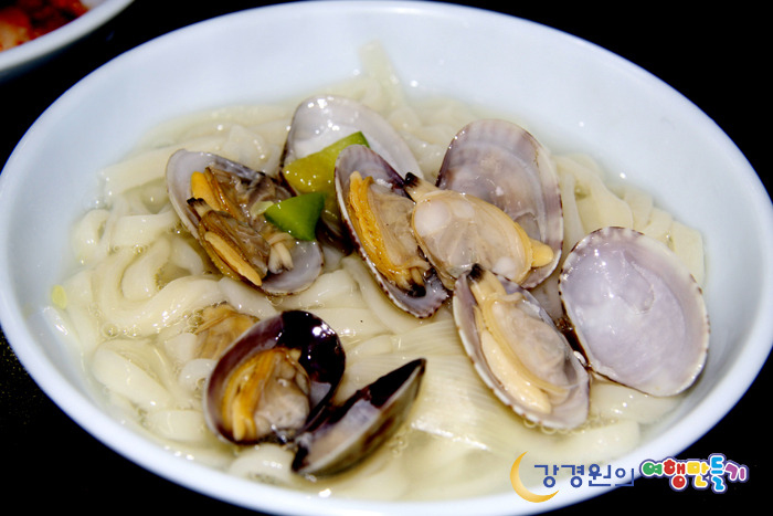 수바지락칼국수 이미지