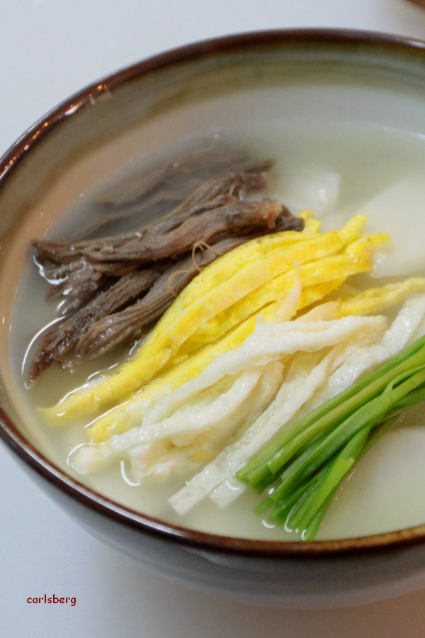 떡국 맛있게 끓이는 법...