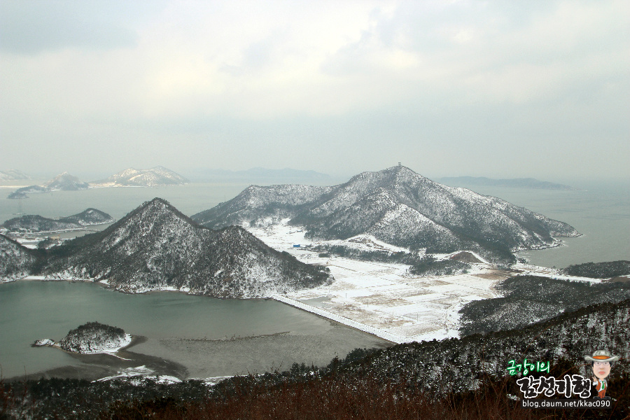 고군산군도의 겨울풍경