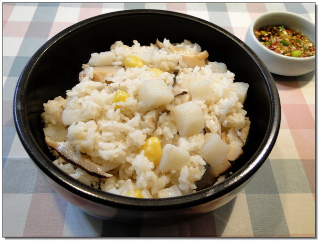 마로 만든 별미음식 두가지~ 마찜과 마영양밥