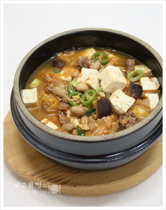 청국장찌개