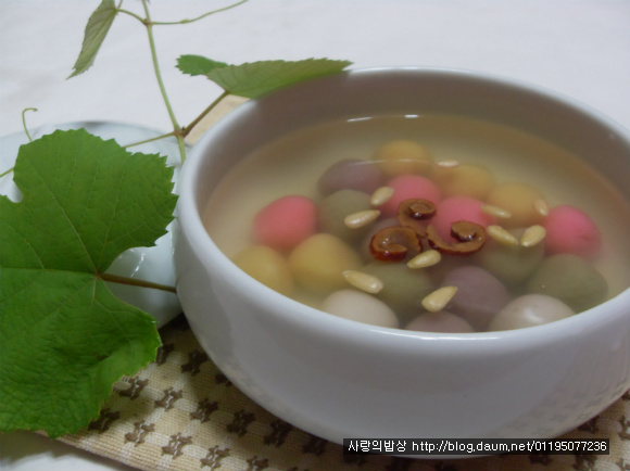 임금님의 여름철 디저트! 갈증해소에 좋은 오색원소병(圓小餠)