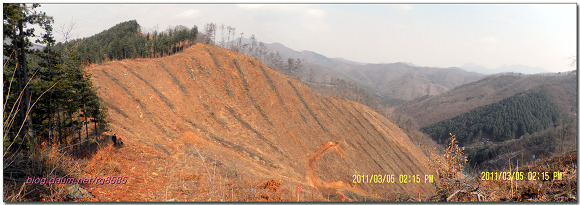 화악지맥2구간(홍적고개~몽덕산~가덕산~복배산~계관산~보납산) 