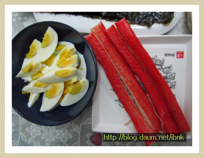 추억의 70년대 엄마표 김밥