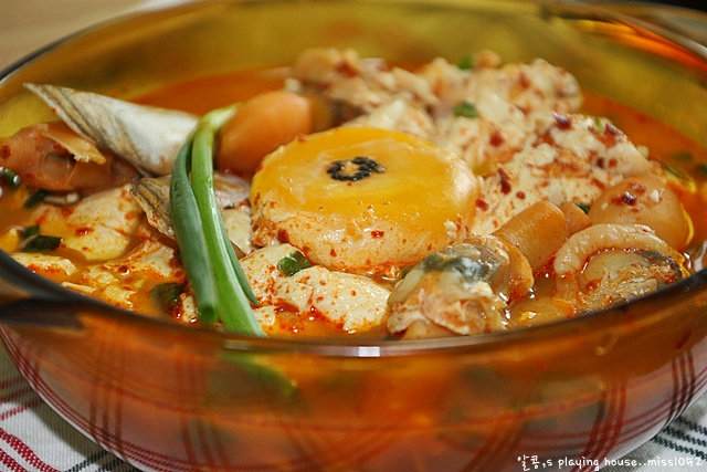 사먹는 순두부 보다 더 맛있는 비결.. 맛조개 순두부 찌개