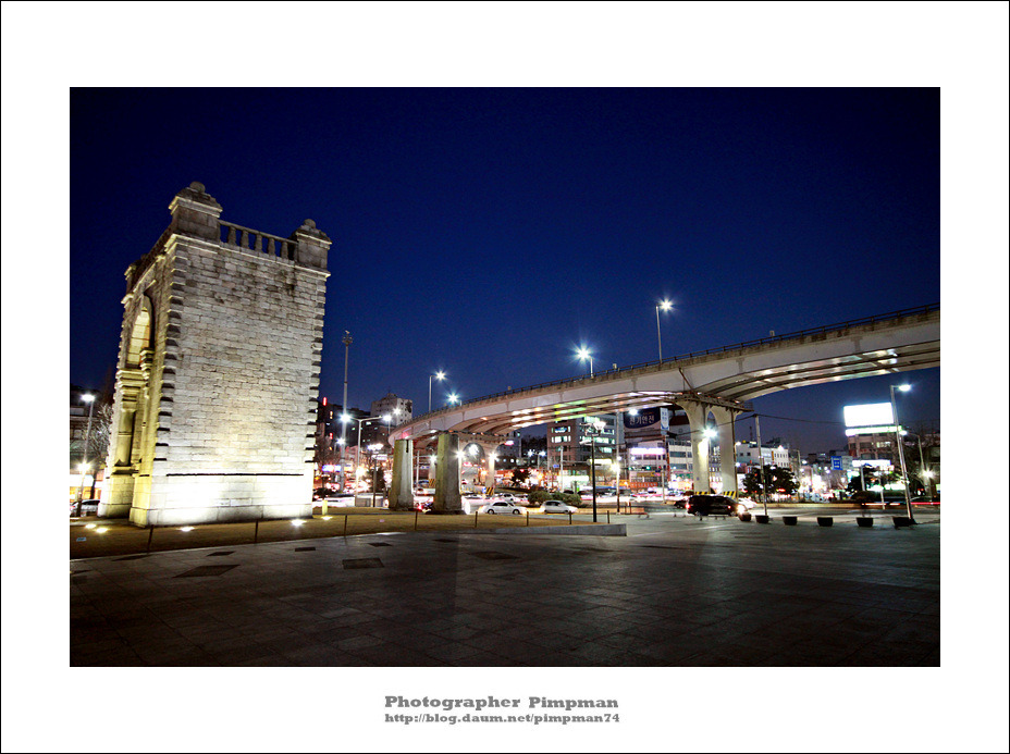2011-02-25(서대문 독립공원) 독립문 옆에서 타임랩스 동영상