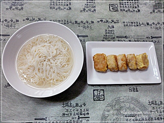 멸치국수