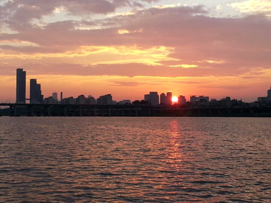 한강일몰(15.8.15)