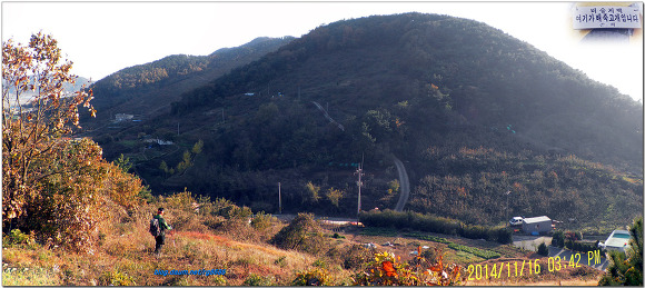 비슬지맥8구간(마흘리고개-우령산-종남산-유대등-팔봉산-붕어등-외산교)