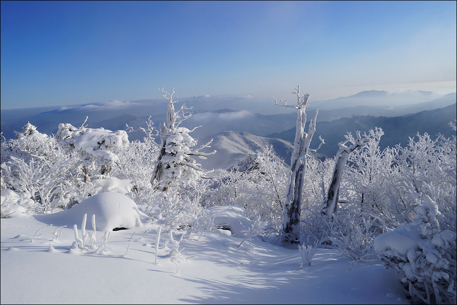 덕유산 일출과 일몰 포인트