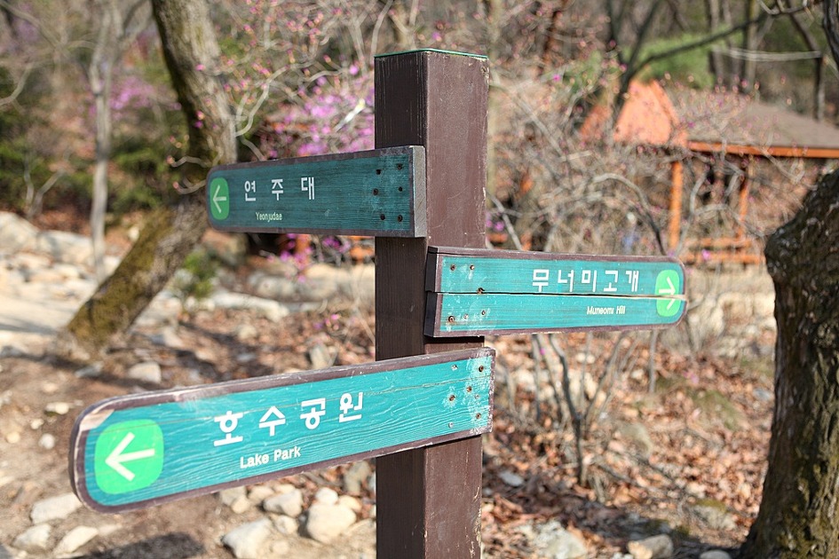 연주대의 풍경이 인상적인 서울 관악산