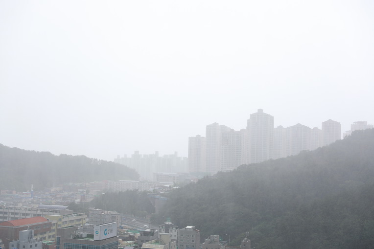 태풍 장마비 2018.7.3