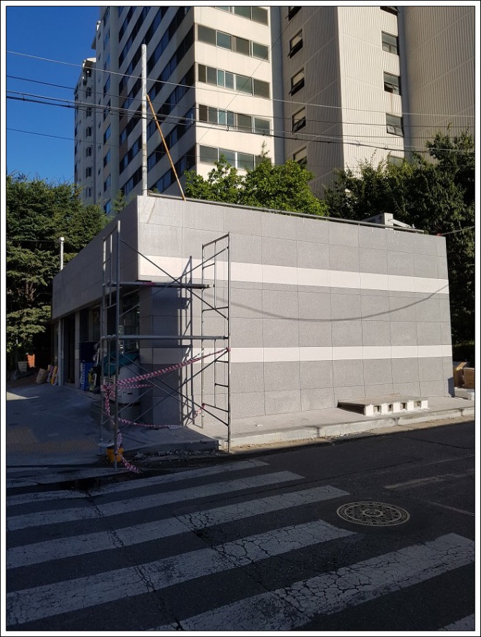 학교,요양원,유치원등 노후(드라이비트)건물 리모델링 건물외벽재 