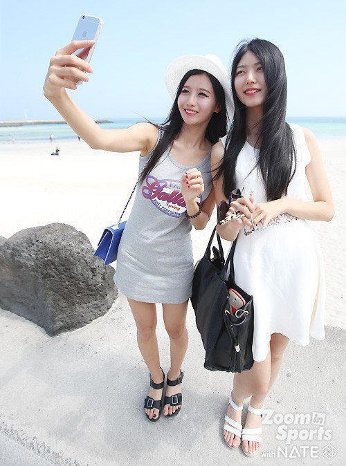 롯데자이언츠 이아영,홍유정 치어리더