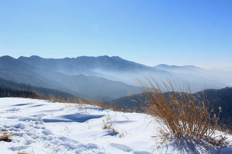 * 지리산 바래봉 눈꽃 산행기 