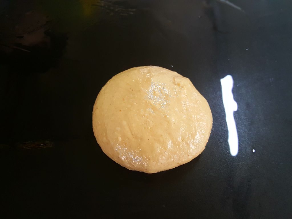 청양군 농특산물 구기자를 넣어 반죽한 청양읍 맛집 구기자호떡 여행 농촌관광