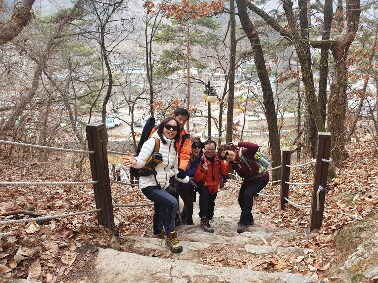 산정호수 둘레길