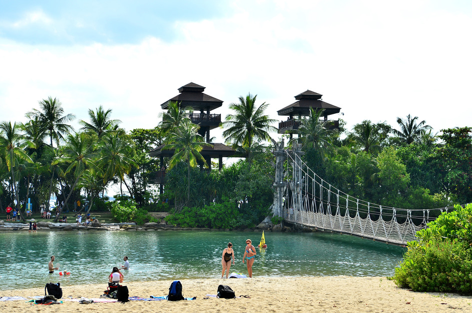 아시아 대륙의 최남단이라는 팔라완 비치 Palawan Beach~