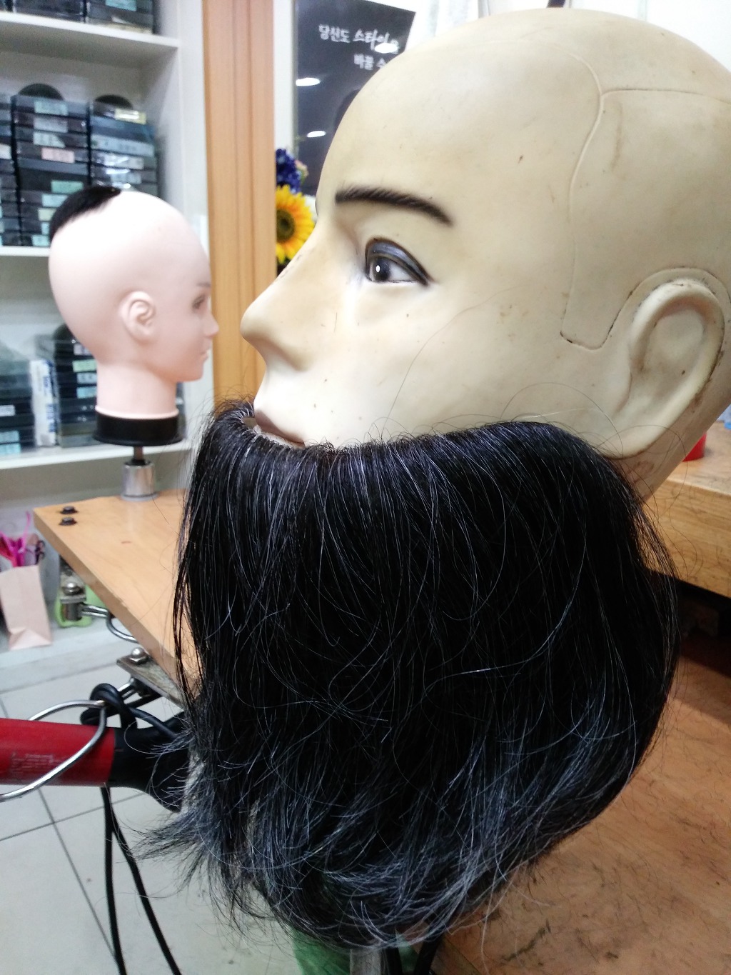 목포가발 턱수염 상처 가발 전문점