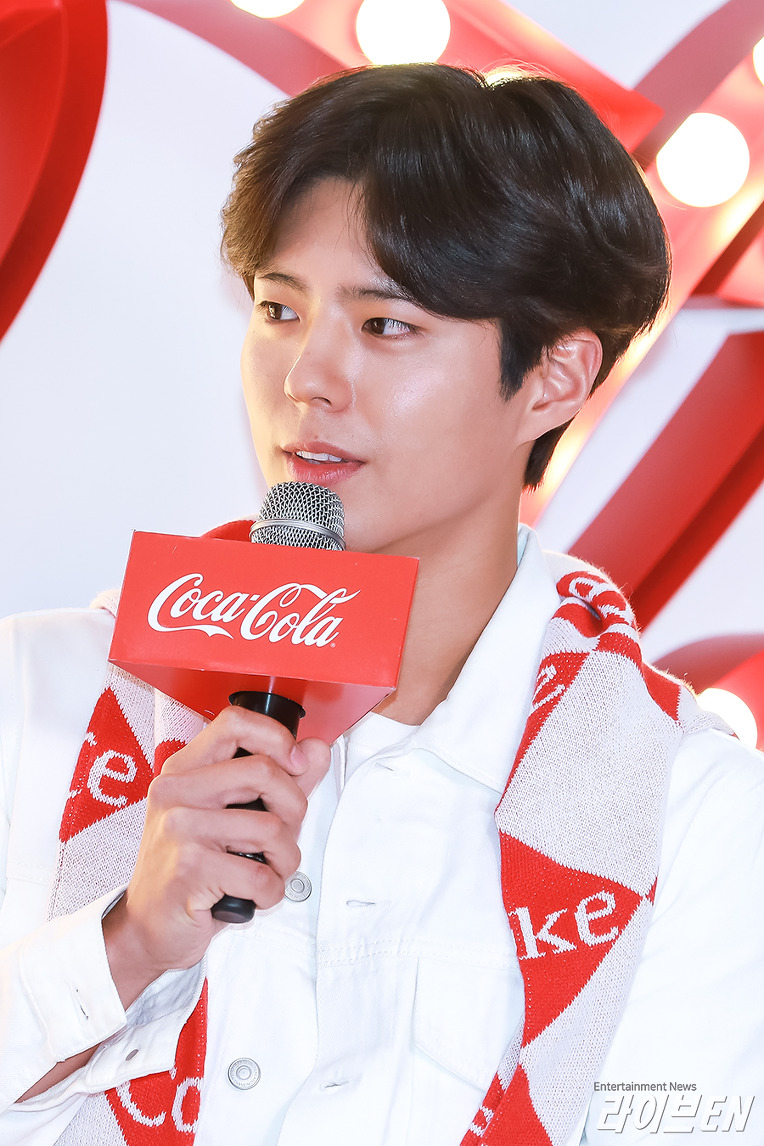 2018/02/01 #박보검 코카콜라 #자이언트자판기 행사 포토 모음  